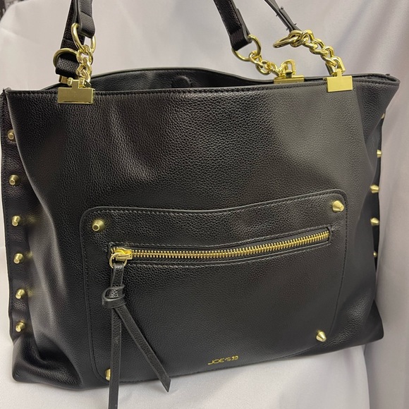 Joe's Jeans Handbags - 1
JOE'S Jeans
Studded Black Faux Leather Tote bag